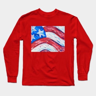 Old Glory Pop Long Sleeve T-Shirt